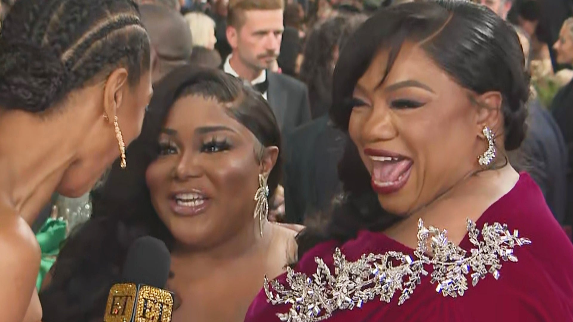 Watch TS Madison Crash Ms. Pat's Interview at the 2024 Emmys! (Exclusive)